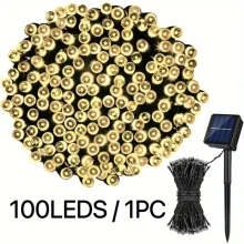 چراغ‌های زنجیری خورشیدی هوشمند با 200 LED