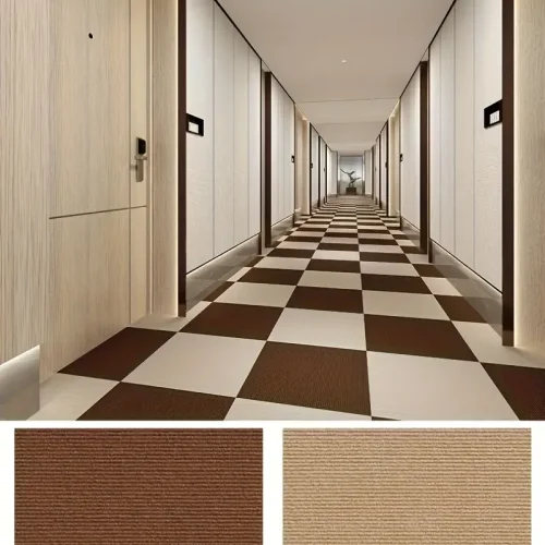 موکت  مربعی چسبی - ضد لغزش، بی‌صدا و قابل شستشو در ماشین (60×60cm) - Image 4