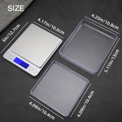 ترازو دیجیتال آشپزخانه FODWET با دقت 0.01 گرم - Image 6