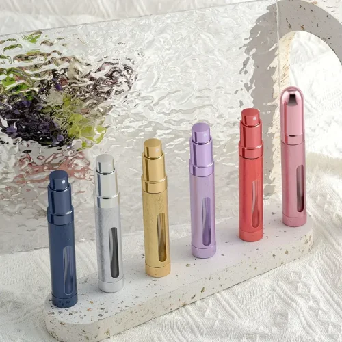 محفظه نگهدارنده عطر بطری اسپری آلومینیومی برای سفر - Image 3