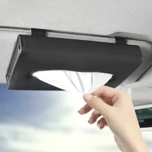جعبه دستمال کاغذی آفتاب‌گیر خودرو با طراحی مدرن