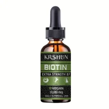 روغن مراقبت از مو با بیوتین KRISHUN - تقویت‌کننده و مرطوب‌کننده