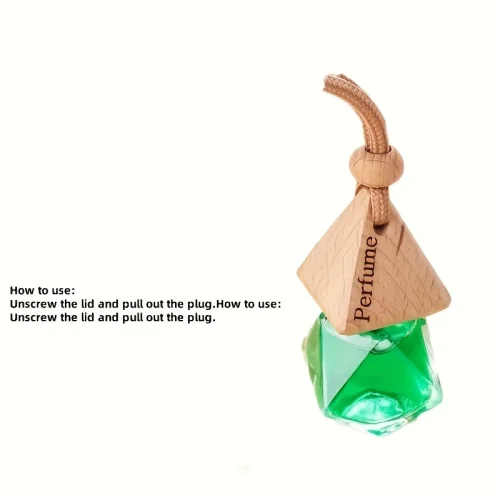 عطر روغن اسانس  با آویز کریستالی ماشین - Image 3