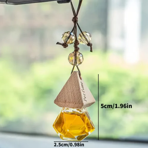 عطر روغن اسانس  با آویز کریستالی ماشین - Image 10
