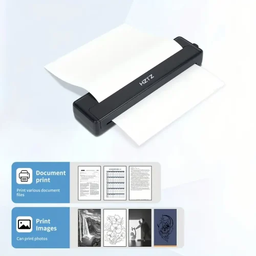 پرینتر حرارتی بی‌سیم قابل حمل با باتری 2000mAh - Image 2