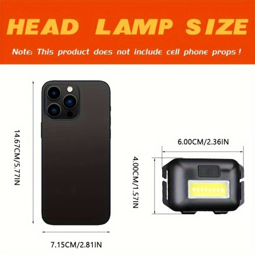 چراغ پیشانی LED قابل حمل برای کمپینگ و ماجراجویی - Image 4
