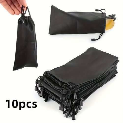 کیف‌ نگهداری عینک نایلونی مینیمالیستی - ضد گرد و غبار، قابل حمل و تاشو - Image 2