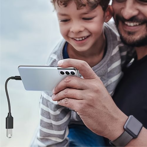 کابل تبدیل USB 3.0 به Type-C OTG با طراحی تخت - مناسب برای گوشی‌ها و تبلت‌ها - Image 6