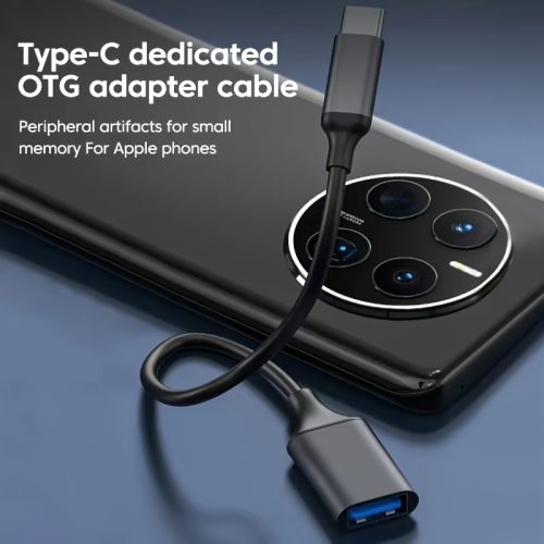 کابل تبدیل USB 3.0 به Type-C OTG با طراحی تخت - مناسب برای گوشی‌ها و تبلت‌ها - Image 11