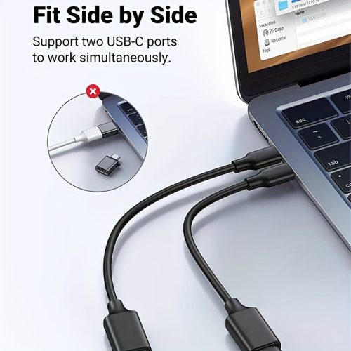 کابل تبدیل USB 3.0 به Type-C OTG با طراحی تخت - مناسب برای گوشی‌ها و تبلت‌ها - Image 10